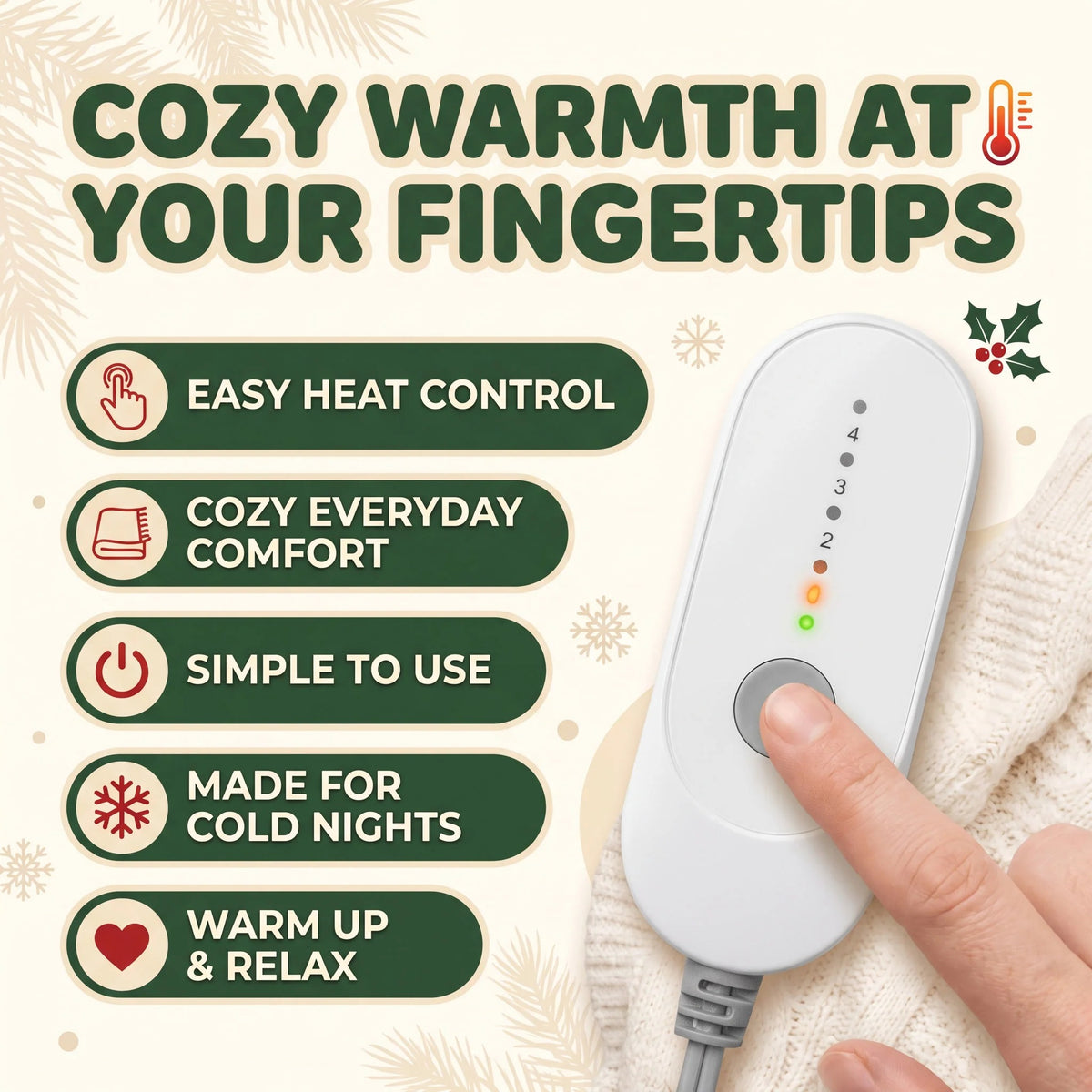 SnuggLand Heated Robe